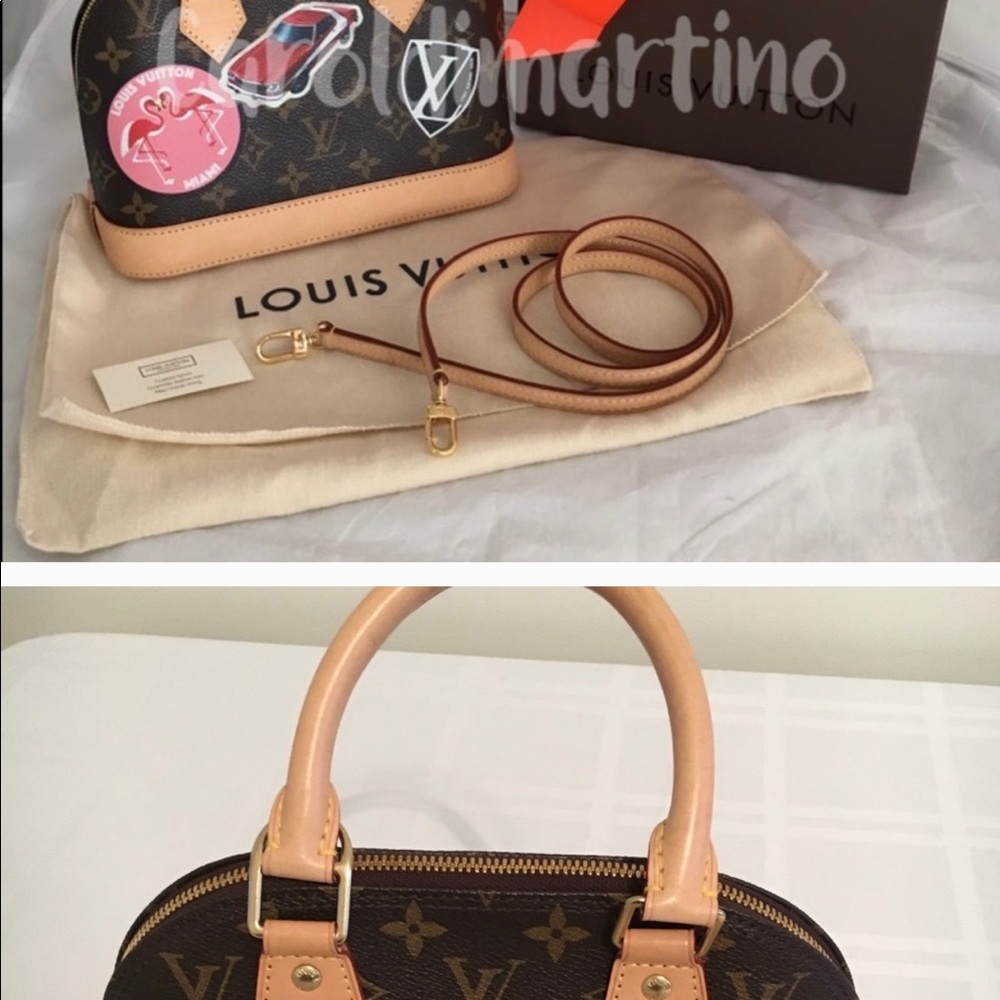 Louis Vuitton Limited Edition World Tour Alma BB - Picture 3 of 4